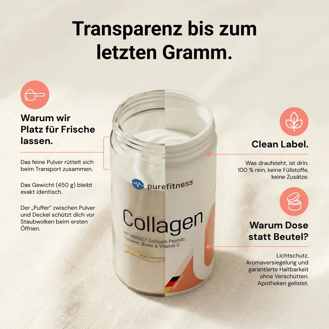 Purefitness VERISOL® Kollagen – 600g 4 - in - 1 Komplex - Purefitness Nutrition