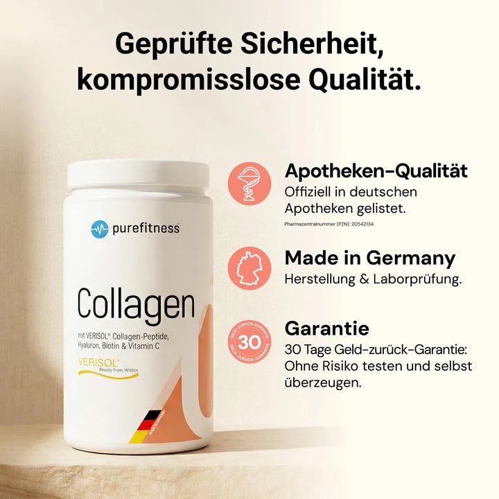Purefitness VERISOL® Kollagen – 600g 4 - in - 1 Komplex - Purefitness Nutrition